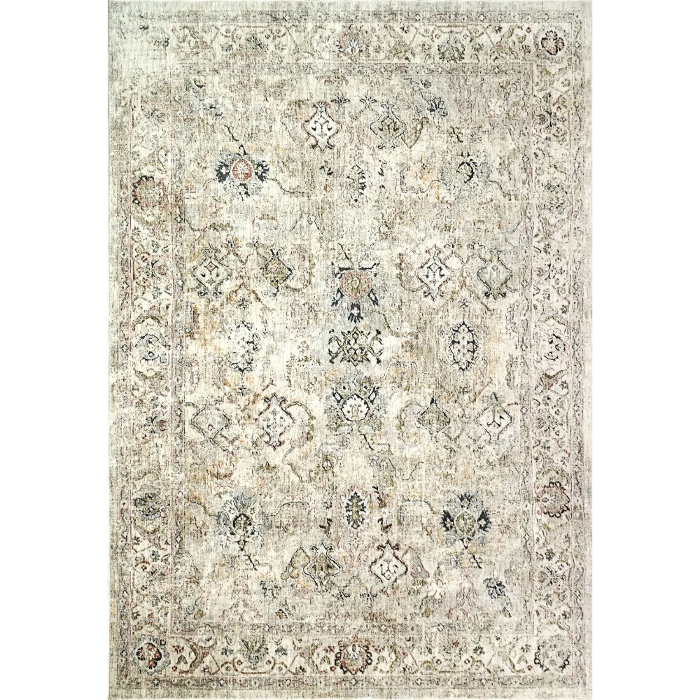 Dynamic Rugs 3575-899 Savoy 2.2 Ft. X 7.7 Ft. Finished Runner Rug in Beige/Multi   